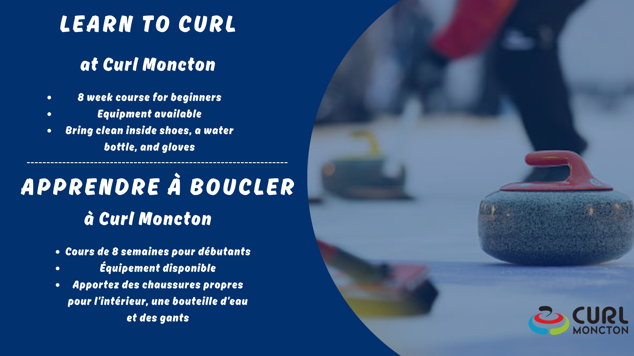 Adult Learn to Curl